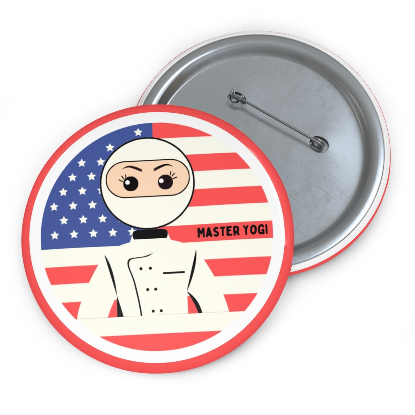 Master Yogi 3" Custom Pin