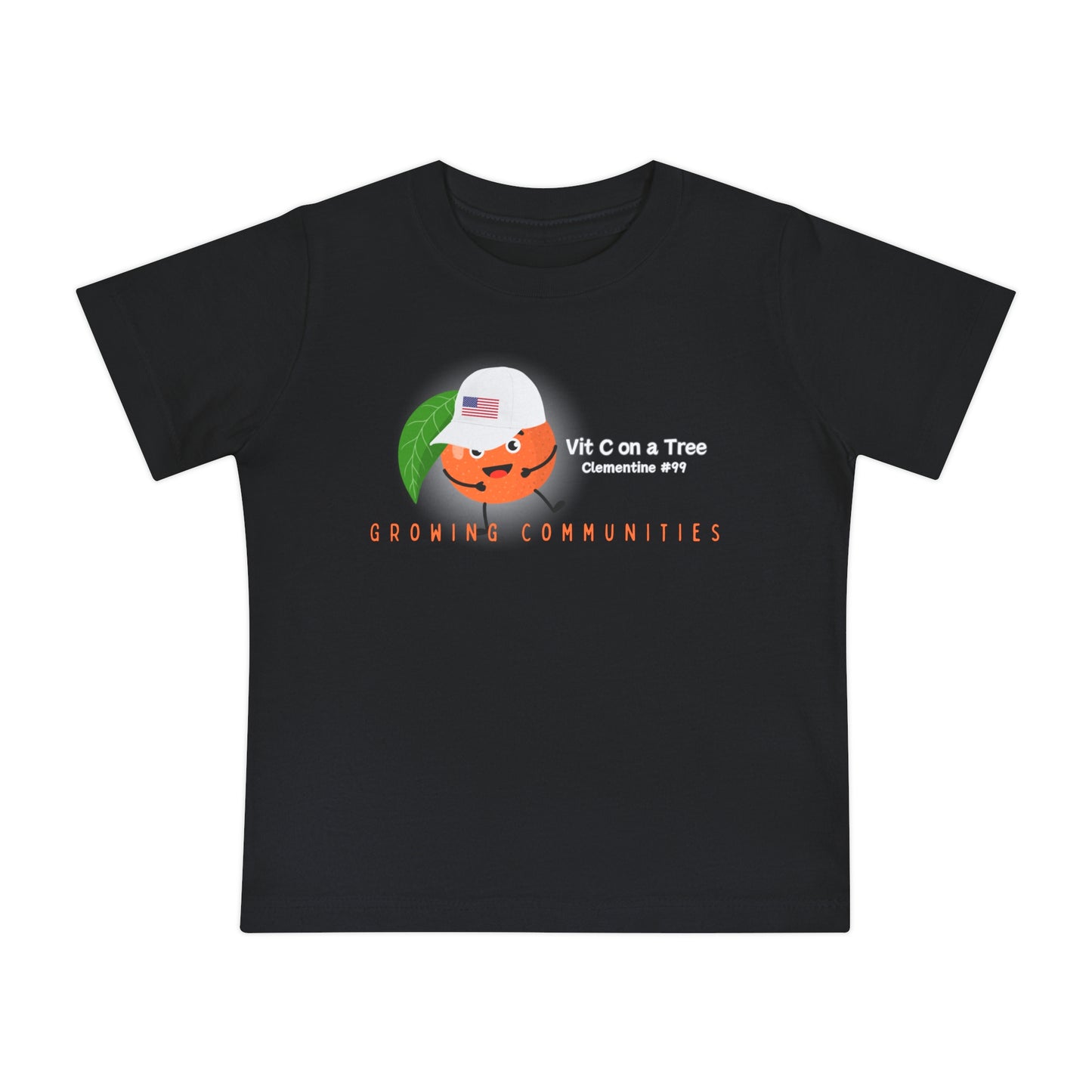 Vit C on a Tree – Clementine #99 Baby Tee