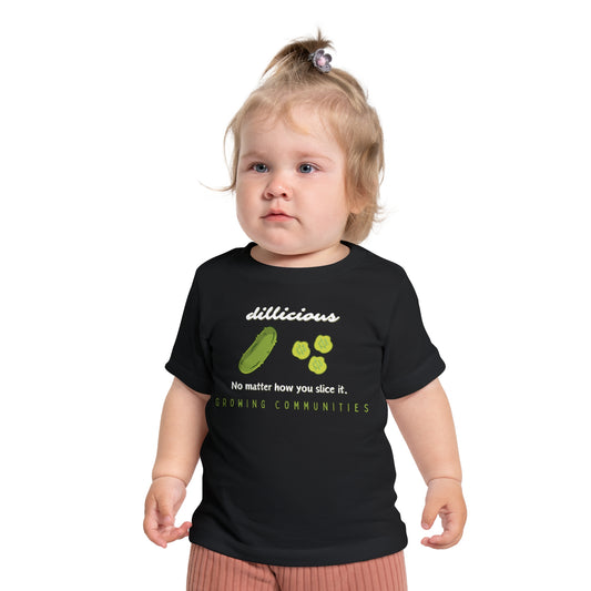 Dillicious Pickle Baby Tee