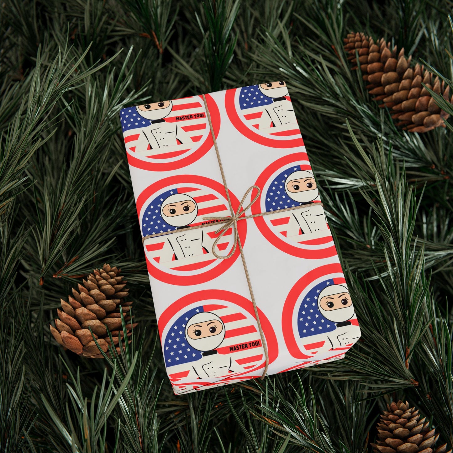 Master Yogi Wrapping Paper – 3 Size Options