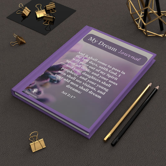 My Dream Journal Hardcover Matte Purple